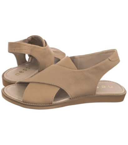 Nessi Beżowe 19560 lico (NE186-e) sandals