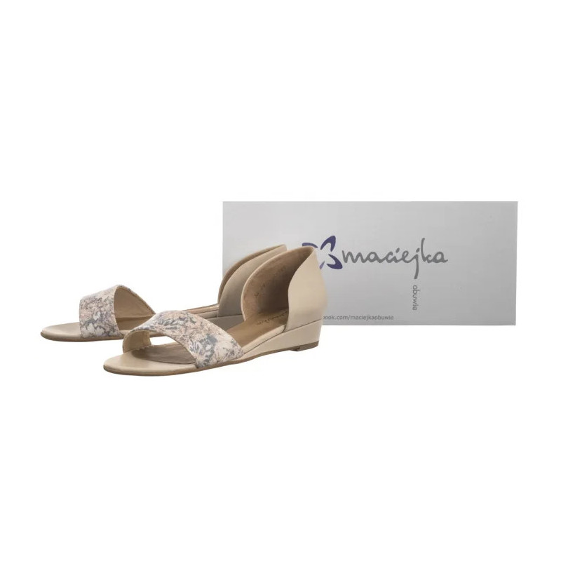 Maciejka Beżowe 01971-69/00-5 (MA597-g) sandales