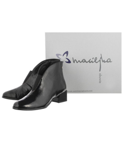 Maciejka Czarne 04777-20/00-3 (MA624-a) shoes