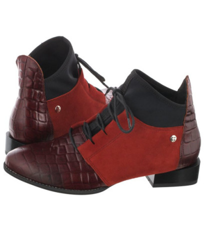 Maciejka Bordowe 04744-23/00-7 (MA649-a) shoes
