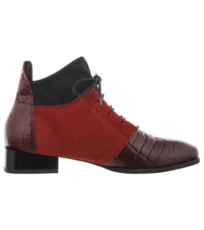 Maciejka Bordowe 04744-23/00-7 (MA649-a) shoes