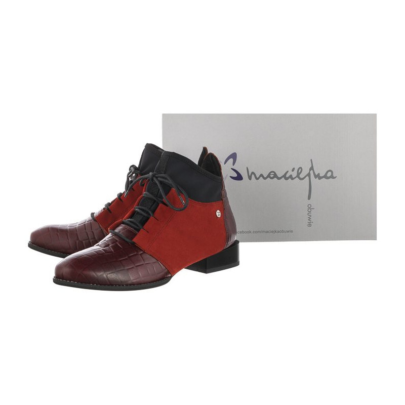 Maciejka Bordowe 04744-23/00-7 (MA649-a) batai
