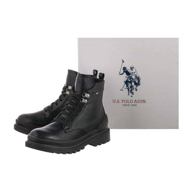 U.S. Polo Assn. Praga Club-Blk BRUNA4074W0/Y1 (US50-a) kurpes