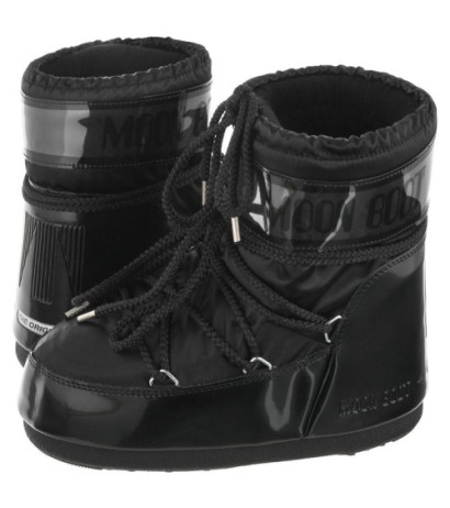 Moon Boot Icon Low Glance Black 1409350 N001 (MB47-a) kurpes