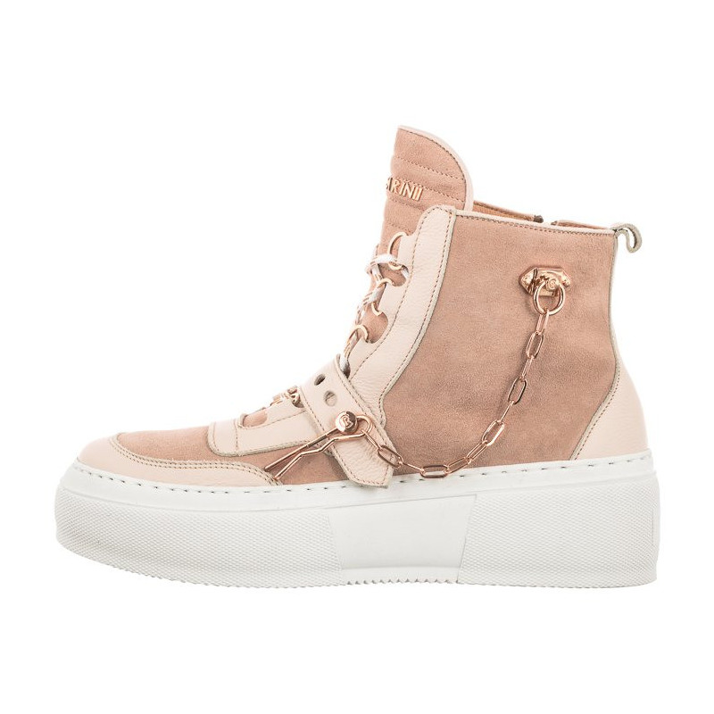 Carinii Beżowe B7051-R25-R30-000-E41 (CI570-a) kurpes