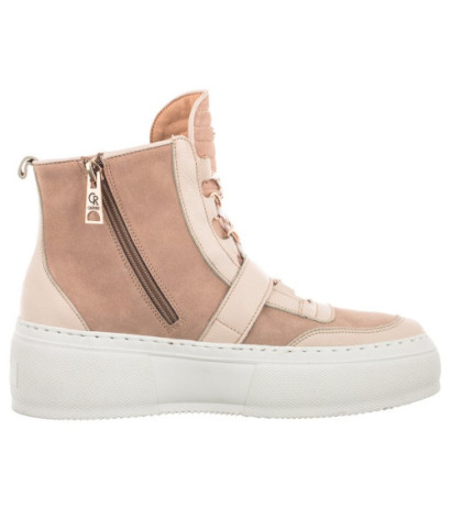 Carinii Beżowe B7051-R25-R30-000-E41 (CI570-a) kurpes