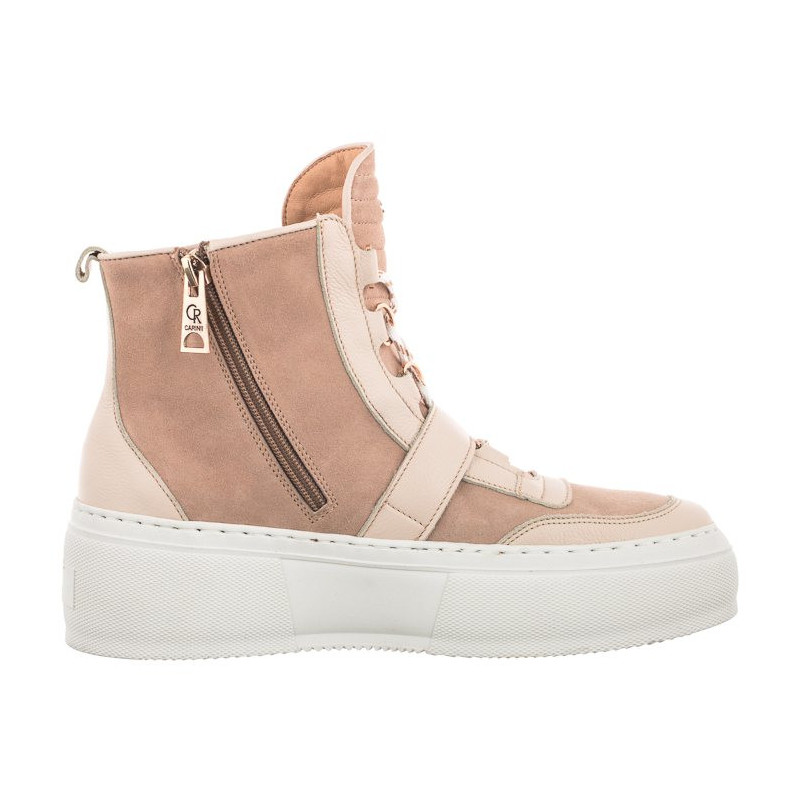 Carinii Beżowe B7051-R25-R30-000-E41 (CI570-a) kurpes