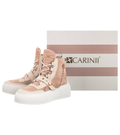 Carinii Beżowe B7051-R25-R30-000-E41 (CI570-a) kurpes