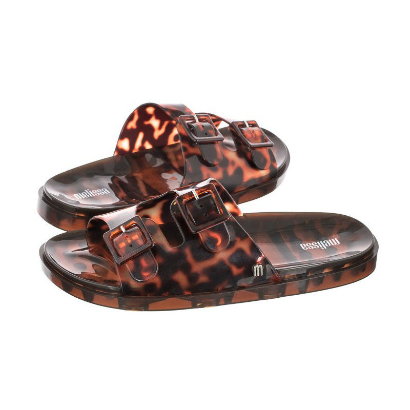 Melissa Wide AD 32950/53842 Brown/Tortoise (ML179-a) Women's Shoes/Flip Flops