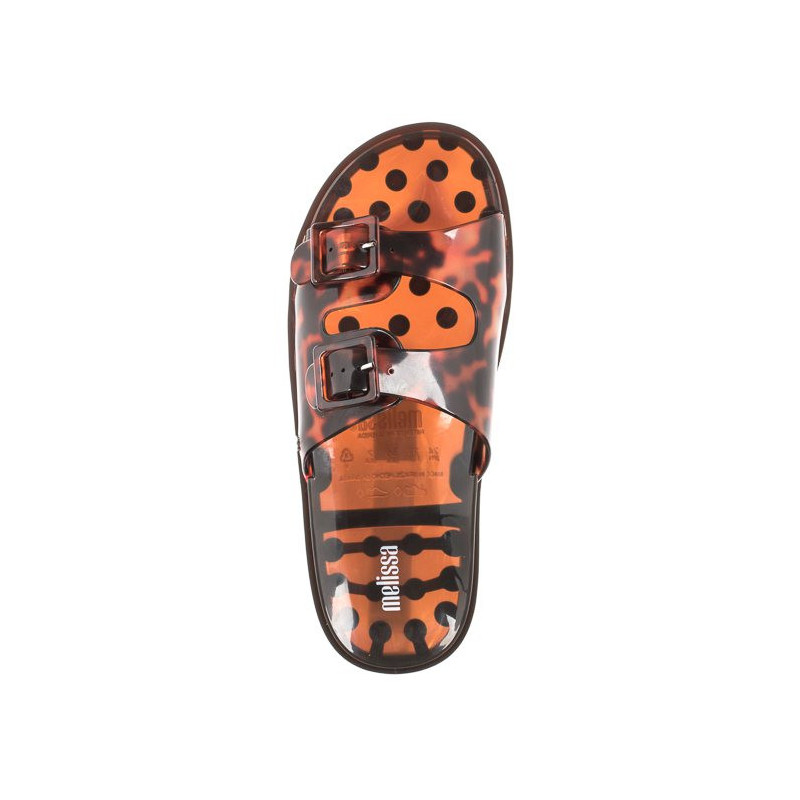 Melissa Wide AD 32950/53842 Brown/Tortoise (ML179-a) Sieviešu apavi/Flip Flops