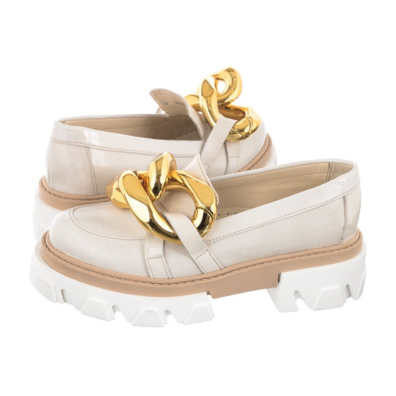 Carinii Beżowe B5976-R45-000-000-E33 (CI572-c) kurpes