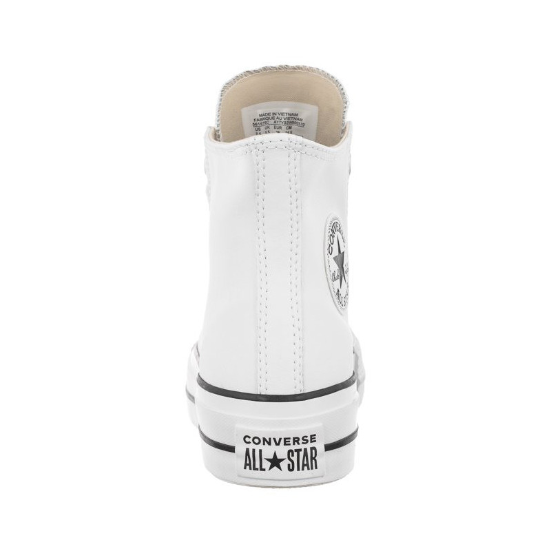 Converse CT All Star Lift Hi White/Black/White 561676C (CO446-b) apavi