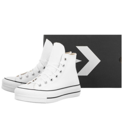 Converse CT All Star Lift Hi White/Black/White 561676C (CO446-b) apavi