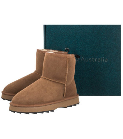EMU Australia Sharky Mini Chestnut/Black W12434 (EM347-b) boots