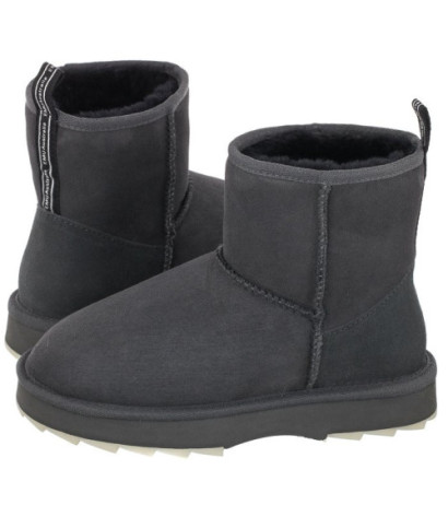 EMU Australia Sharky Mini Dark Grey/Transparent W12434 (EM347-c) boots