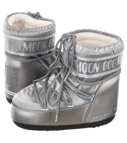 Moon Boot Icon Low Glance Silver 1409350 H001 (MB47-b) batai