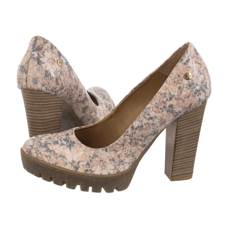 Maciejka Kwiaty Beż 02629-04/00-1 (MA678-b) bateliai