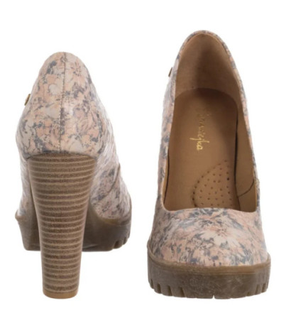 Maciejka Kwiaty Beż 02629-04/00-1 (MA678-b) bateliai