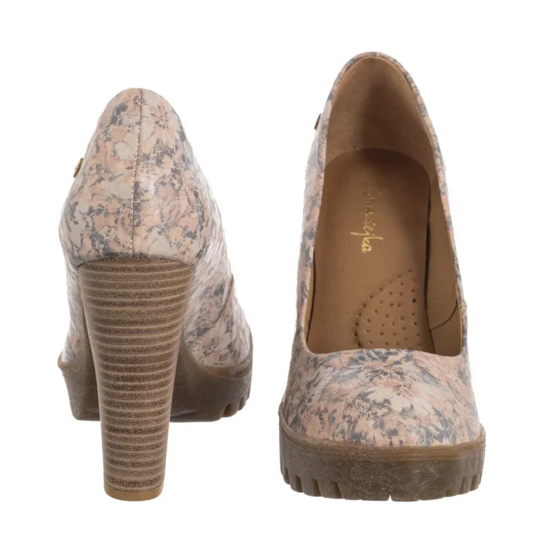 Maciejka Kwiaty Beż 02629-04/00-1 (MA678-b) bateliai