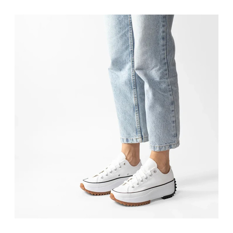 Converse Run Star Hike OX White/Black/Gum 168817C (CO460-a) sportiniai bateliai