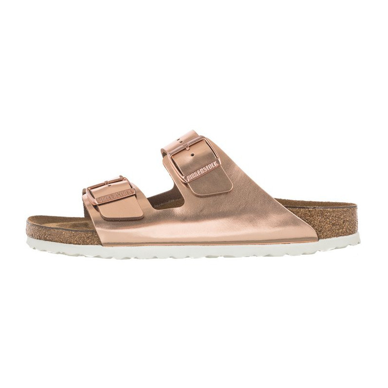 Birkenstock Arizona BS Soft Footbed Metallic Copper 0952093 (BK145-a) Women's Shoes/Flip Flops