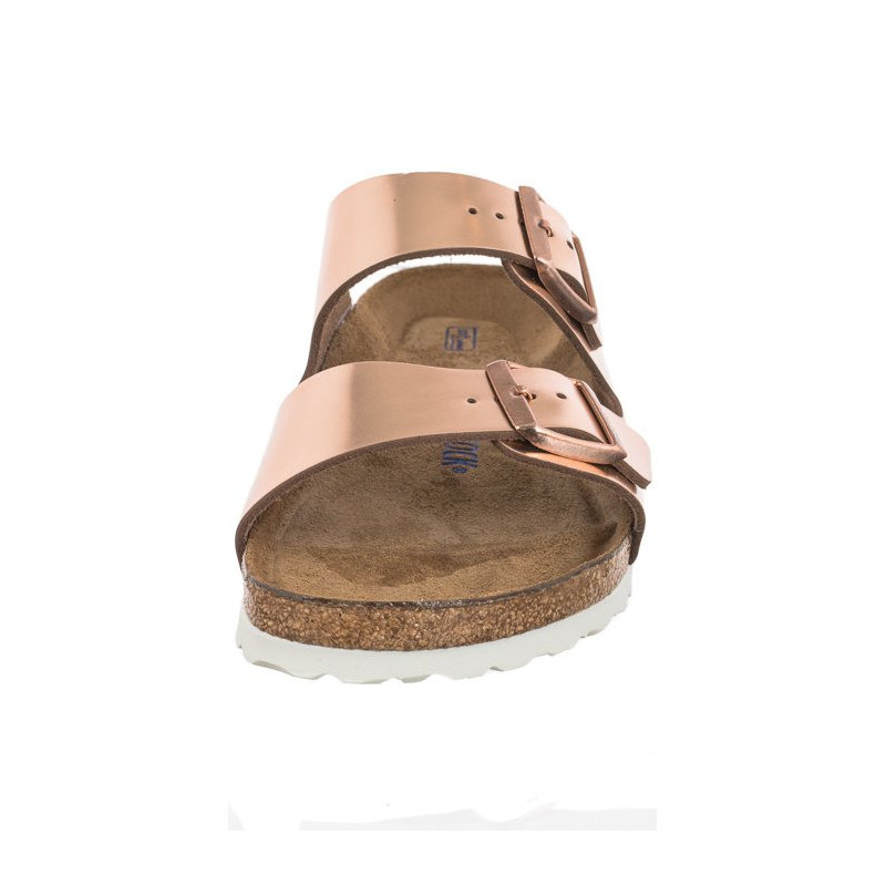 Birkenstock Arizona BS Soft Footbed Metallic Copper 0952093 (BK145-a) Women's Shoes/Flip Flops