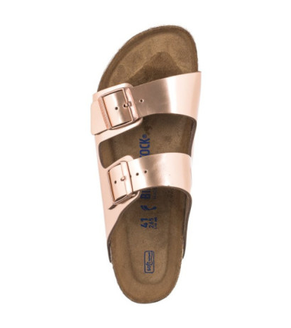 Birkenstock Arizona BS Soft Footbed Metallic Copper 0952093 (BK145-a) Sieviešu apavi/Flip Flops