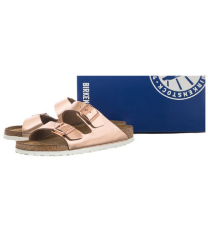 Birkenstock Arizona BS Soft Footbed Metallic Copper 0952093 (BK145-a) Sieviešu apavi/Flip Flops