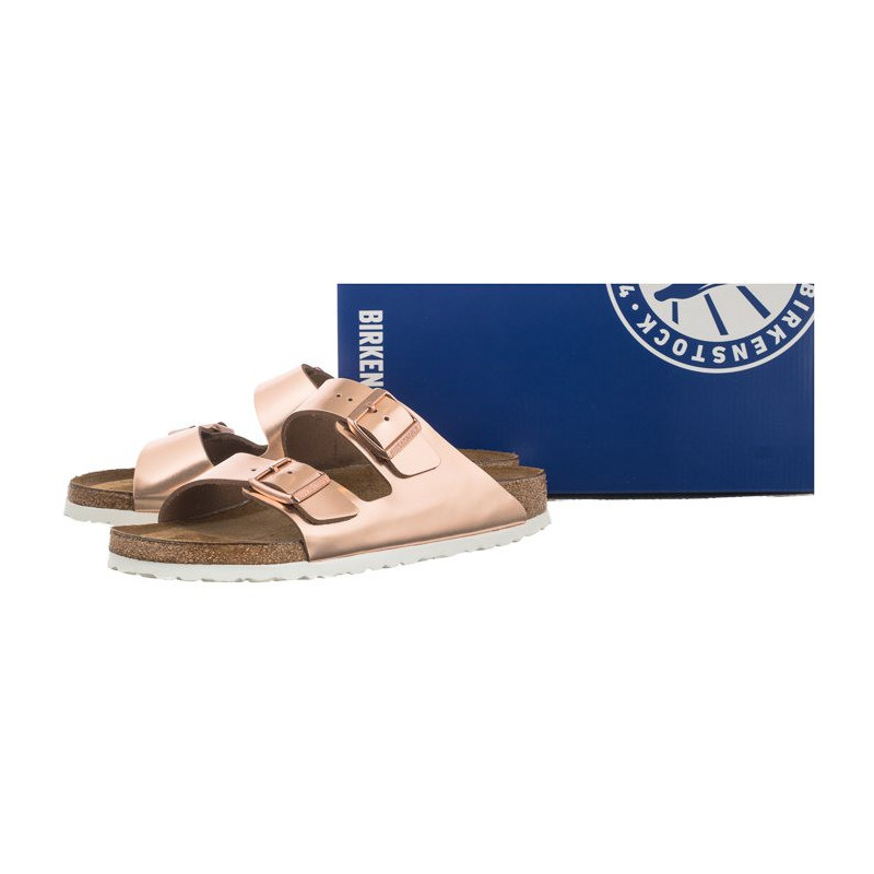 Birkenstock Arizona BS Soft Footbed Metallic Copper 0952093 (BK145-a) Naiste kingad/klappide klapid