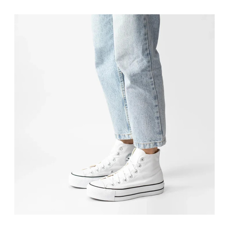 Converse CT All Star Lift Hi White/Black 560846C (CO468-a) shoes