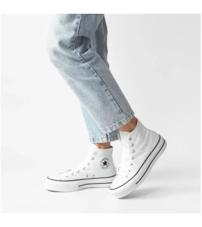 Converse CT All Star Lift Hi White/Black 560846C (CO468-a) kingad