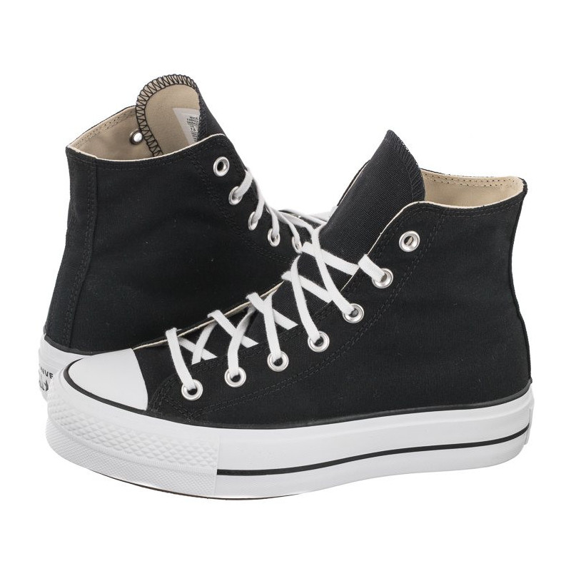 Converse CT All Star Lift Hi Black/White 560845C (CO468-b) bateliai