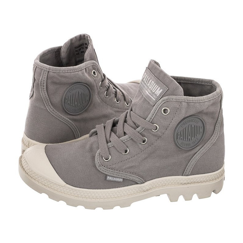 Palladium Pampa Hi Gray Flannel 92352-071-M (PA73-c) shoes