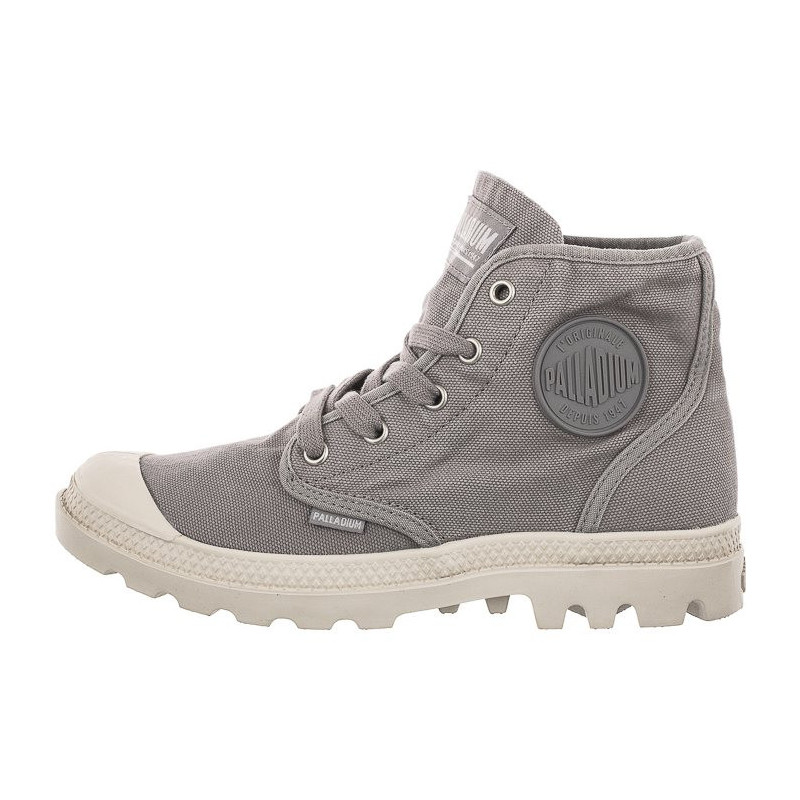 Palladium Pampa Hi Gray Flannel 92352-071-M (PA73-c) apavi
