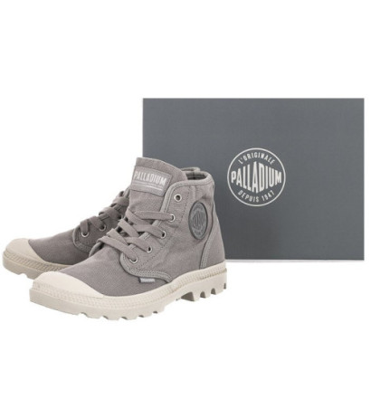Palladium Pampa Hi Gray Flannel 92352-071-M (PA73-c) apavi