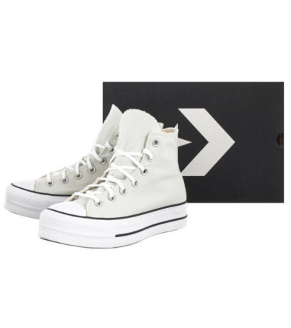 Converse CT All Star Lift Hi Light Silver/Black/White 572720C (CO468-c) shoes