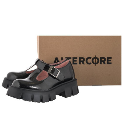 Altercore Jane Vegan Black Patent (AL88-b) kurpes