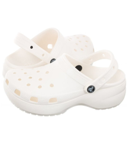 Crocs Classic Platform Clog W White 206750-100 (CR211-c) Sieviešu apavi/Flip Flops