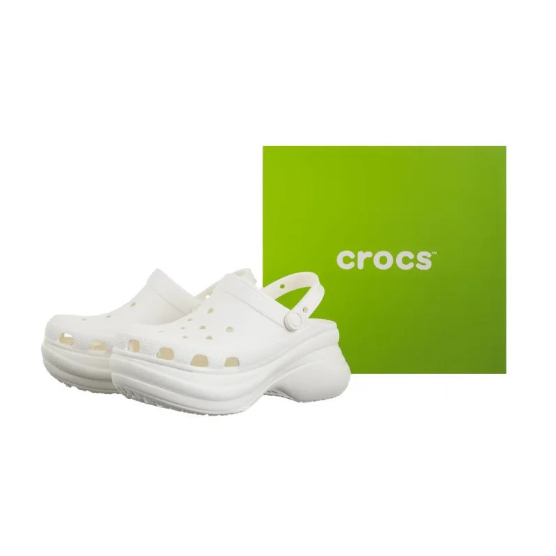 Crocs Classic Bae Clog W White 206302-100 (CR217-b) bateliai