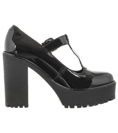 Altercore Lizzy Vegan Black Patent (AL94-a) kurpes