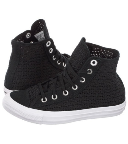 Converse CT All Star Hi Black/White 567655C (CO469-a) apavi