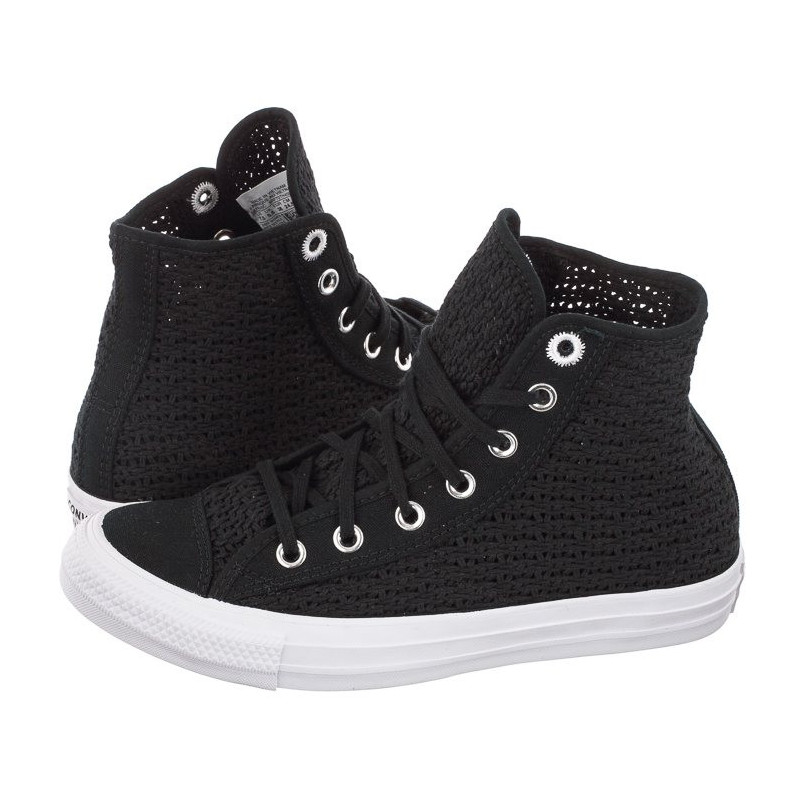 Converse CT All Star Hi Black/White 567655C (CO469-a) shoes