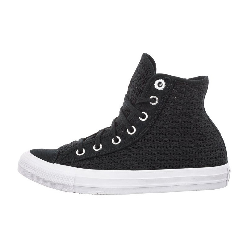 Converse CT All Star Hi Black/White 567655C (CO469-a) apavi