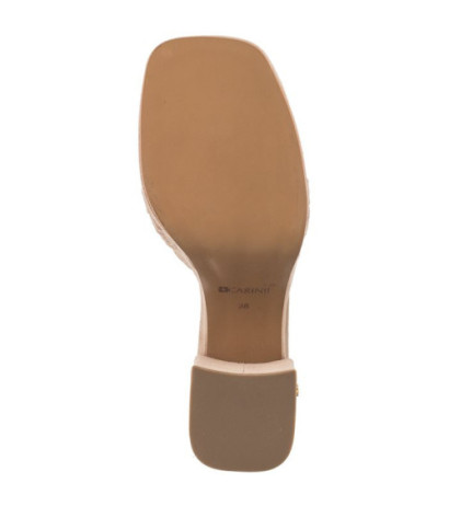 Carinii Beżowe B7246-R30-000-000-000 (CI601-a) Sieviešu apavi/Flip Flops