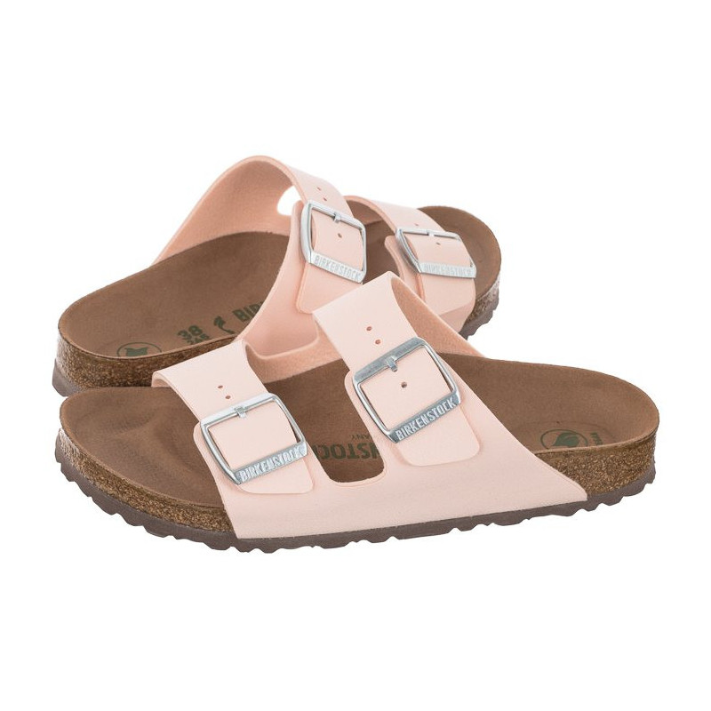 Birkenstock Arizona BS Light Rose Vegan 1019635 (BK150-b) Women's Shoes/Flip Flops