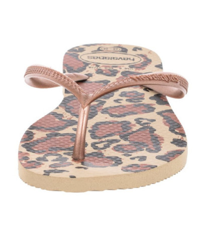Havaianas Slim Animals FC Sand Grey/Rose Go 4103352-4879 (HI34-a) apavi
