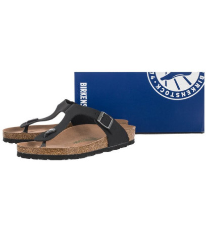 Birkenstock Gizeh BS Black Vegan 1020380 (BK168-a) apavi