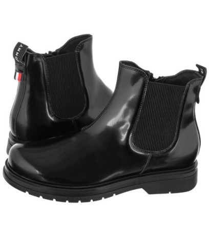 Tommy Hilfiger Chelsea Boot T4A5-32005-0776 999 Black (TH263-a) kurpes