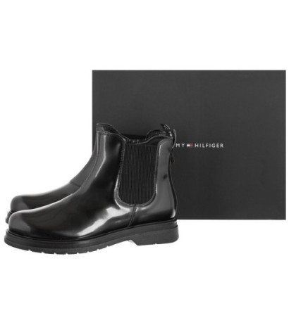 Tommy Hilfiger Chelsea Boot T4A5-32005-0776 999 Black (TH263-a) shoes