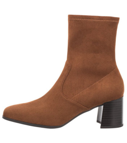 Caprice Brązowe 9-25305-27 374 Cognac Stretch (CP273-a) batai